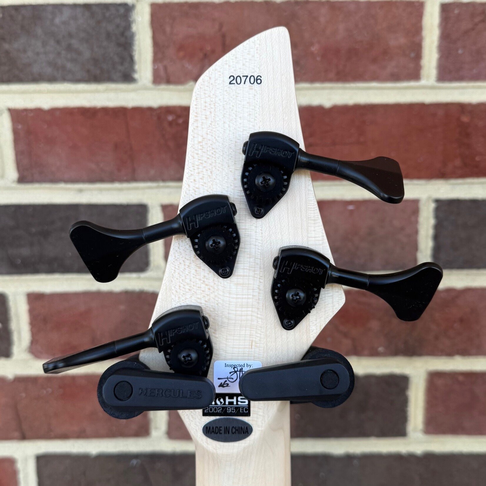 Dingwall Dingwall JT3 4-String John Taylor Signature Model, Stealth Black w/ Rio Stripes, Nyatoh Body, Maple Neck, Pau Ferro Fretboard, Matching Headstock, Neve Preamp, Gig Bag, SN# 20706