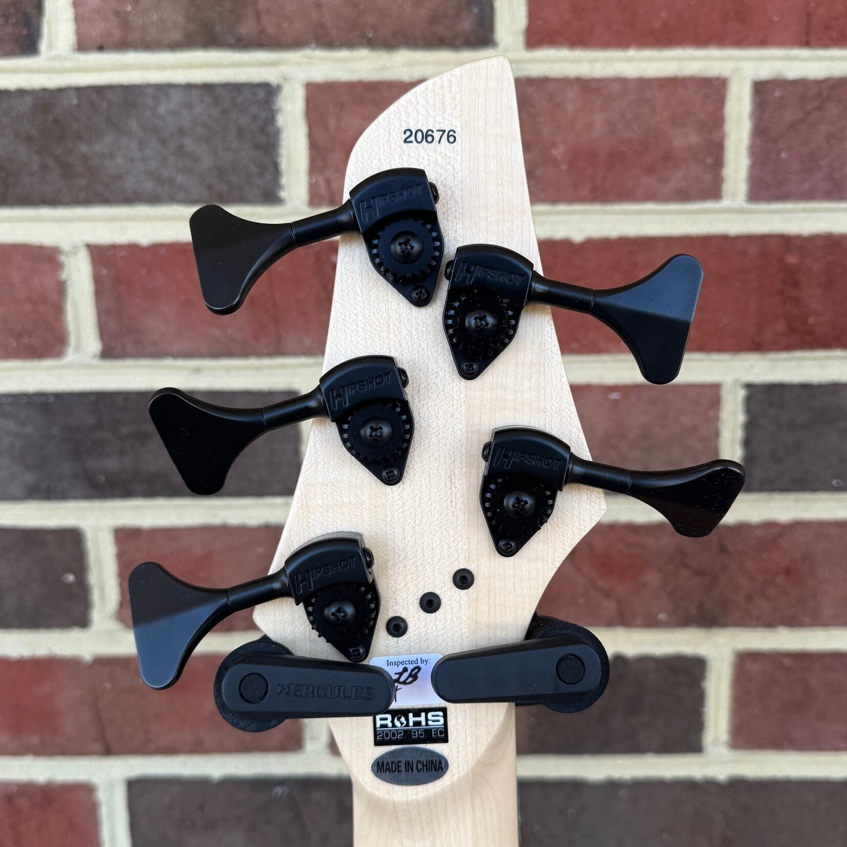 Dingwall Dingwall JT3 5-String John Taylor Signature Model, Stealth Black w/ Rio Stripes, Nyatoh Body, Maple Neck, Pau Ferro Fretboard, Matching Headstock, Neve Preamp, Gig Bag, SN# 20676