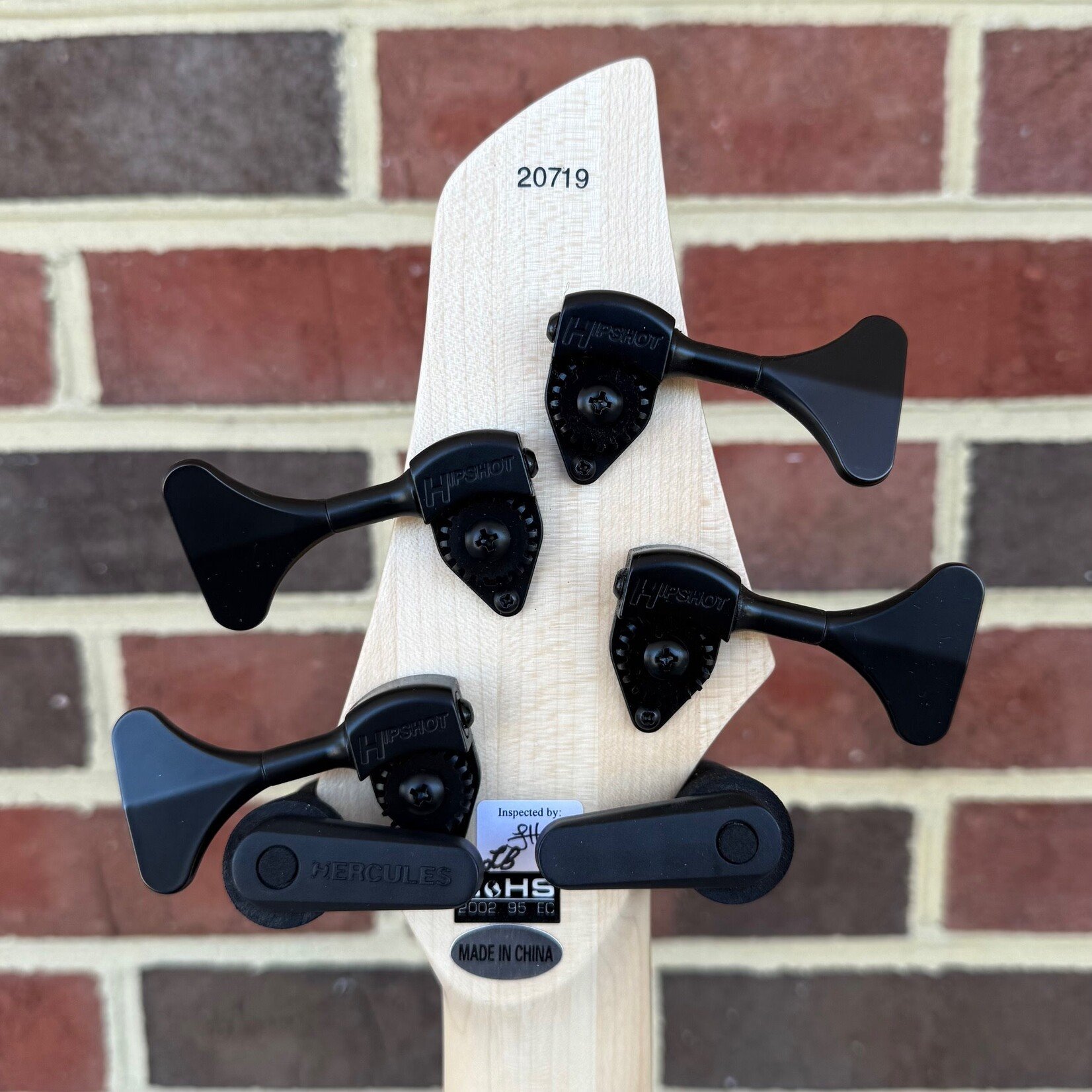 Dingwall Dingwall JT3 4-String John Taylor Signature Model, Stealth Black w/ Rio Stripes, Nyatoh Body, Maple Neck, Pau Ferro Fretboard, Matching Headstock, Neve Preamp, Gig Bag, SN# 20719