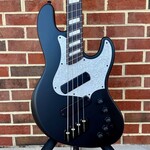 Dingwall Dingwall Super J Custom 4-String, Matte Black, Alder Body, Maple Neck, Wenge Fretboard, Matching Headstock, Dingwall FDV Pickups, Darkglass Electronics Tone Capsule Preamp w/ Toggles, Dingwall Deluxe Gig Bag