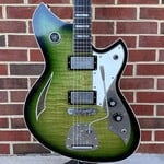 Novo Guitars Novo Guitars Miris JHH Dealer LTD, Cat's Eye Burst, Flame Maple Top, Swamp Ash Body, Lollar Low Wind Imperial Pickups, Novo Deluxe Gig Bag