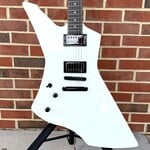 LTD ESP LTD Snakebyte LH, James Hetfield Signature Model, Left-Handed, Snow White, EMG Het Set, Locking Tuners, Hardshell Case (USED)
