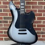 LTD ESP LTD JD-I, Joe Duplantier Signature Model, Silver Sunburst, Stainless Steel Frets, Locking Tuners, Dimarzio JD Fortitude Pickup, Hardshell Case