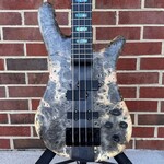 Spector Spector USA NS-2, Buckeye Burl Top, Swamp Ash Body, 3pc Maple Neck, Ebony Fretboard, Abalone Crown Inlays, EMG PX/JX Set, HAZ 18-Volt, TSA Case