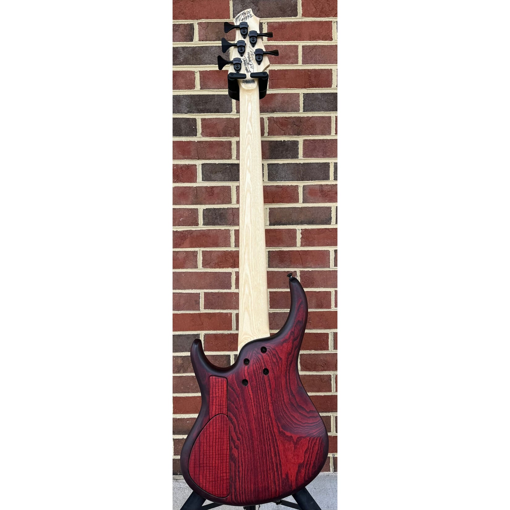 MTD MTD USA 535-24, 2026 Model, Dark Cherry Sunburst, Maple Burl Top, Northern Ash Body, Ash Neck, Roasted Birdseye Maple Fretboard, Matching Knobs, Matching Backplates, MTD World Logo, Custom Bartolini Pickups & Preamp, TKL Deluxe Gig Bag (USED)