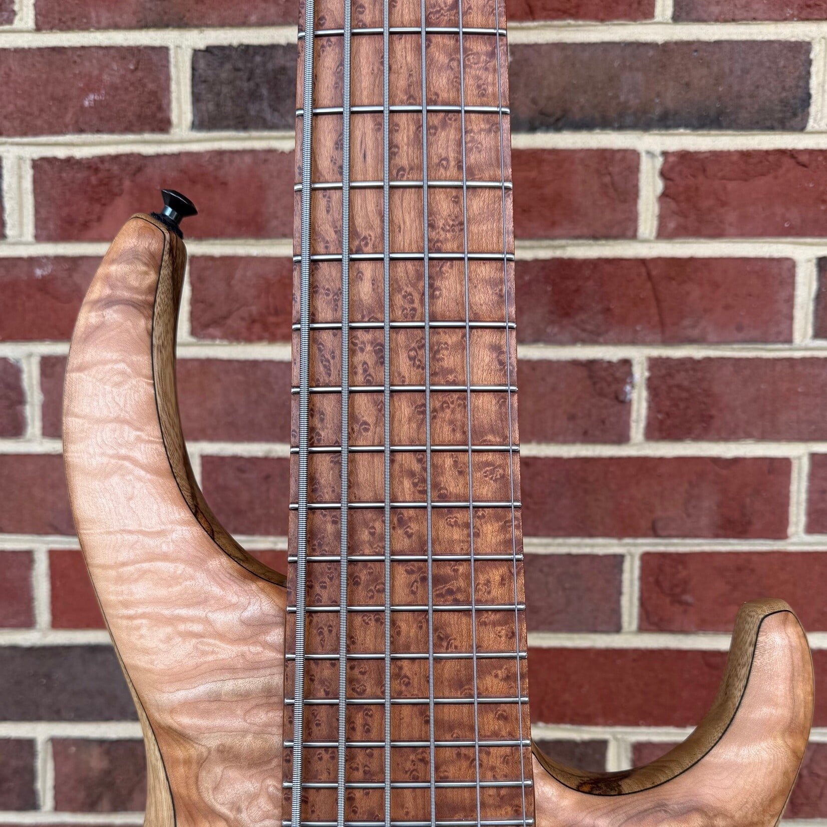 MTD MTD USA 635-24, 2026 Model, Natural, Quilted Maple Top, Black Limba Body, Ash Neck, Roasted Birdseye Maple Fretboard, Matching Knobs, Matching Backplates, MTD World Logo, Custom Bartolini Pickups & Preamp, MTD Deluxe Gig Bag (USED)