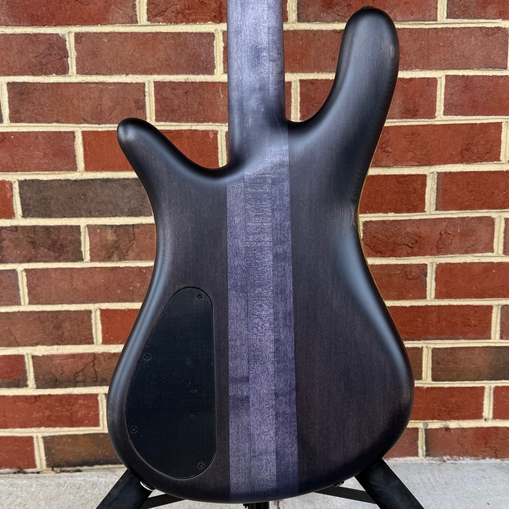 Spector Spector USA NS-2, Event Horizon, Maple Burl Top, Reclaimed Redwood Body, 3pc Maple Neck, Ebony Fretboard, EMG PX/SJX Set, HAZ 9-volt Preamp, TSA Case