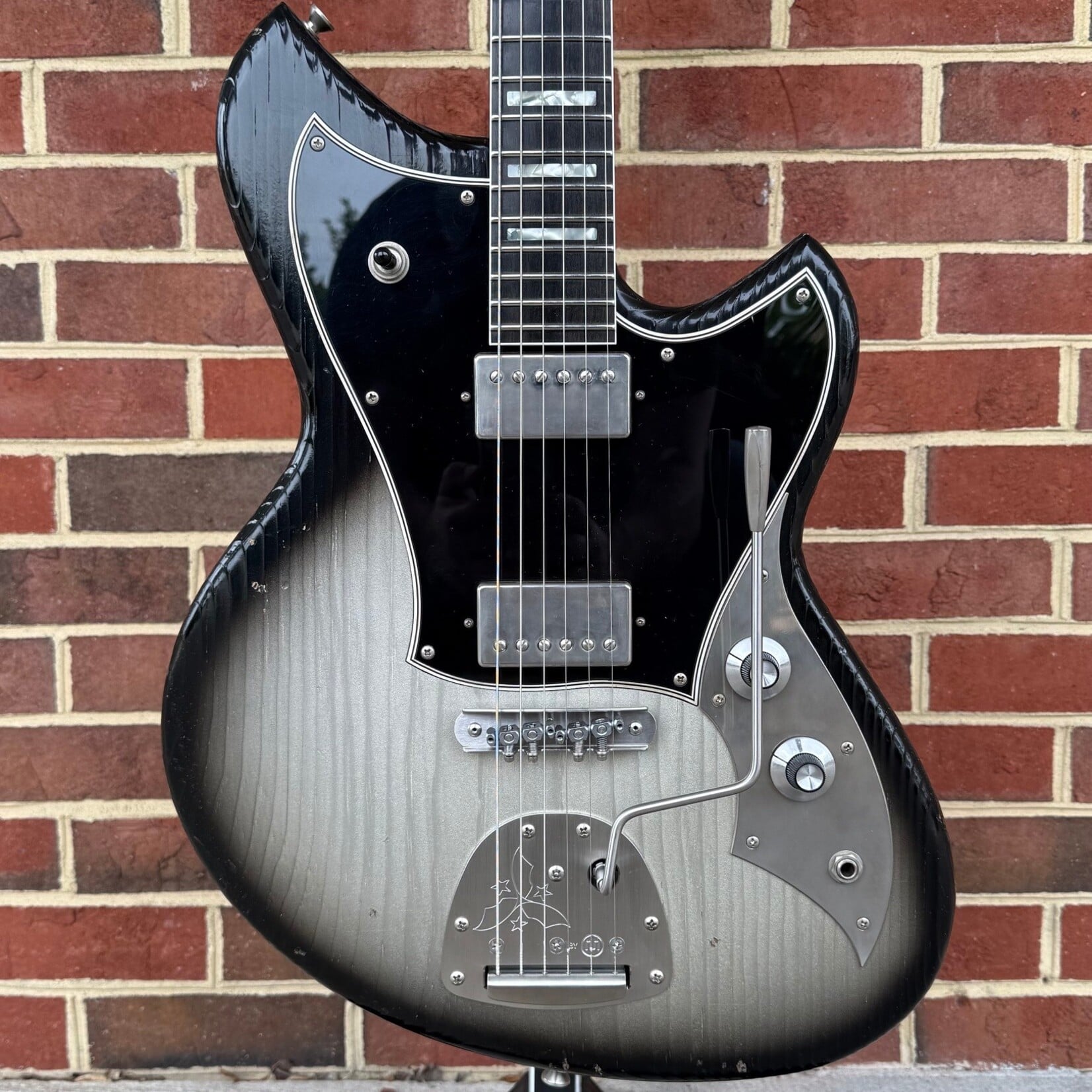 Novo Guitars Novo Guitars Serus JHH, Custom Order, Inca Burst, Tempered Pine Body, Light Distress, Tempered Maple Neck, Ebony Fretboard, Block Inlays, Binding On Neck, Fralin Modern PAF Pickups, Dumble Knobs, Novo Deluxe Gig Bag