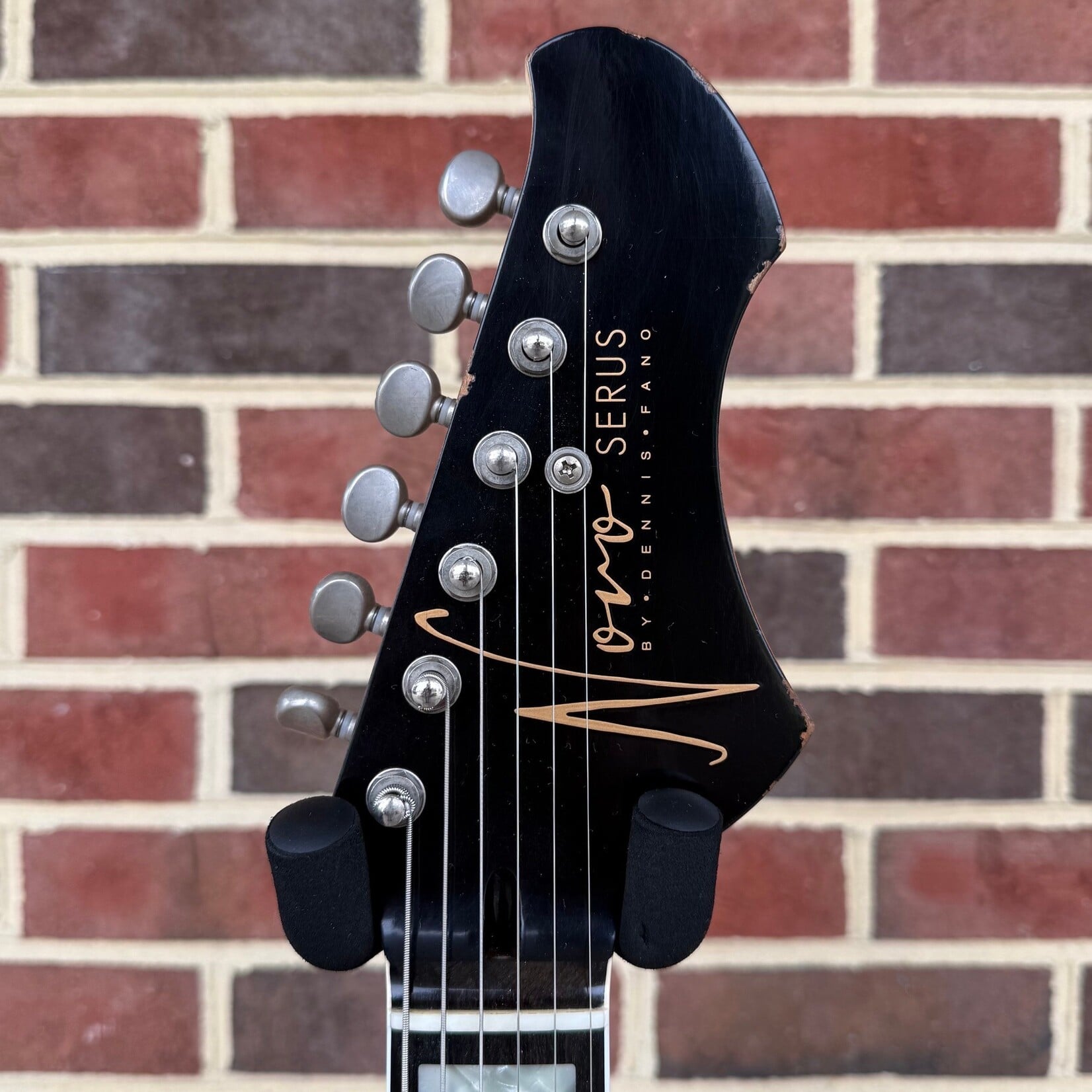 Novo Guitars Novo Guitars Serus JHH, Custom Order, Inca Burst, Tempered Pine Body, Light Distress, Tempered Maple Neck, Ebony Fretboard, Block Inlays, Binding On Neck, Fralin Modern PAF Pickups, Dumble Knobs, Novo Deluxe Gig Bag
