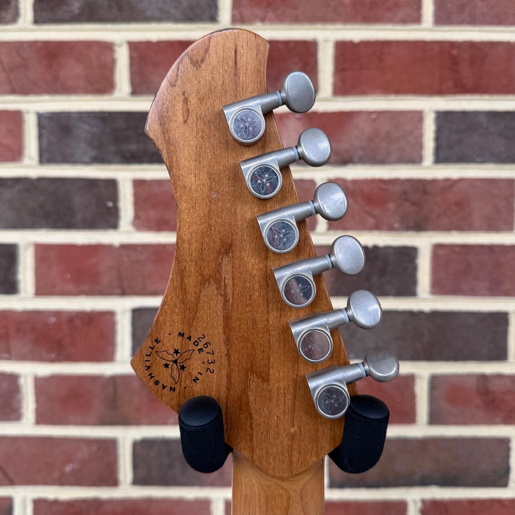Novo Guitars Novo Guitars Serus JHH, Custom Order, Inca Burst, Tempered Pine Body, Light Distress, Tempered Maple Neck, Ebony Fretboard, Block Inlays, Binding On Neck, Fralin Modern PAF Pickups, Dumble Knobs, Novo Deluxe Gig Bag