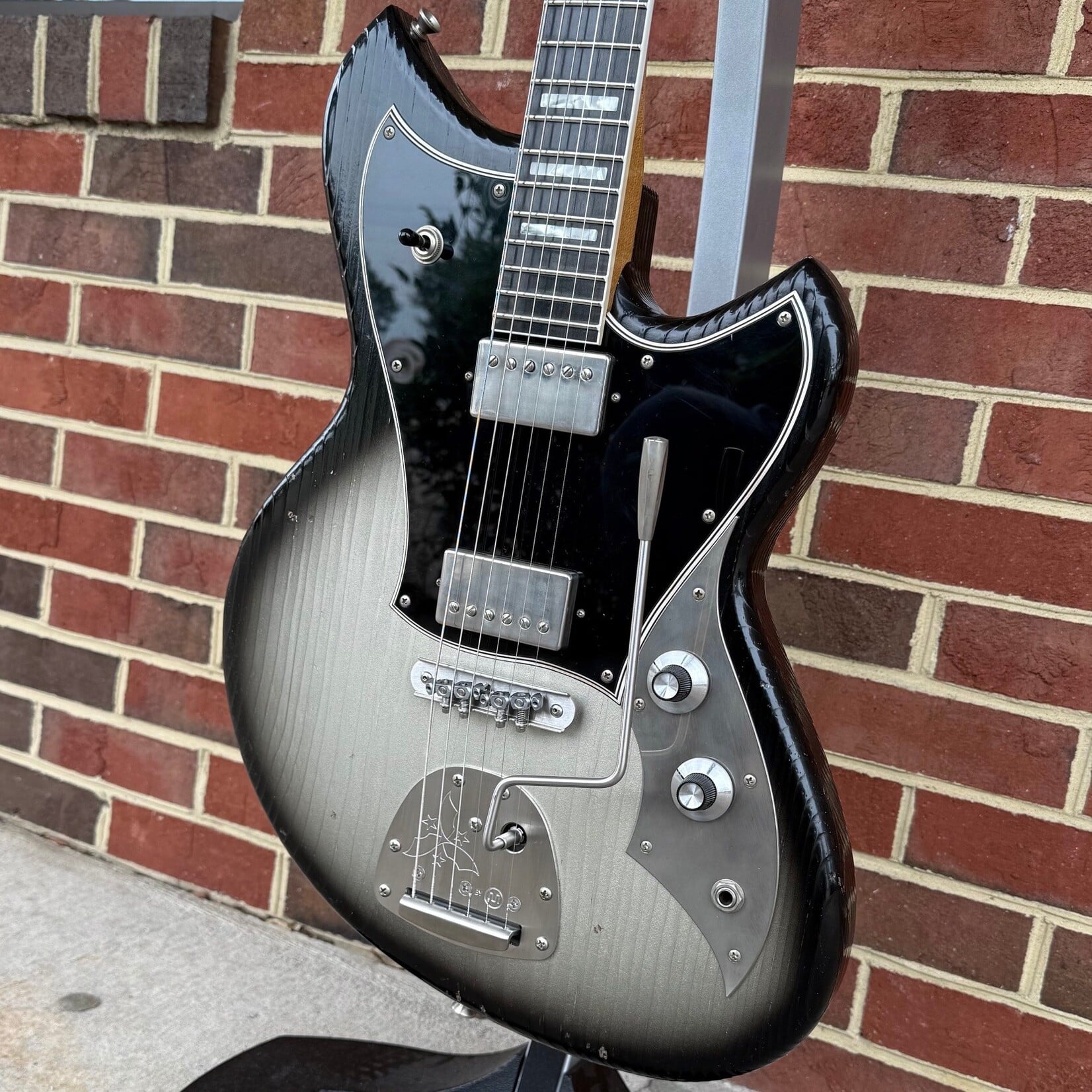 Novo Guitars Novo Guitars Serus JHH, Custom Order, Inca Burst, Tempered Pine Body, Light Distress, Tempered Maple Neck, Ebony Fretboard, Block Inlays, Binding On Neck, Fralin Modern PAF Pickups, Dumble Knobs, Novo Deluxe Gig Bag