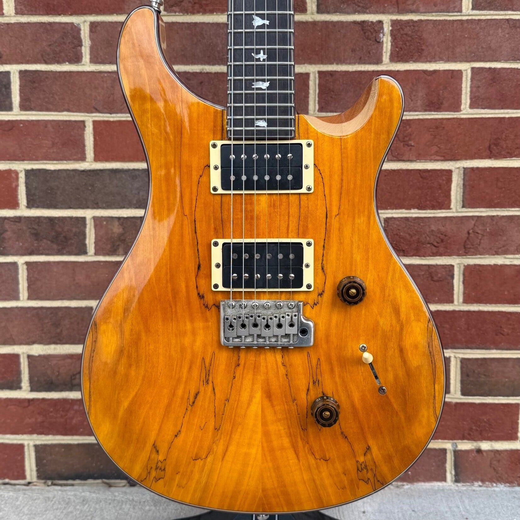 Paul Reed Smith Paul Reed Smith SE Sweetwater Exclusive, Spalted Maple Top, Tortoise Shell Binding w/ Purfling, USA Pickups, Gig Bag (USED/CONSIGNMENT)
