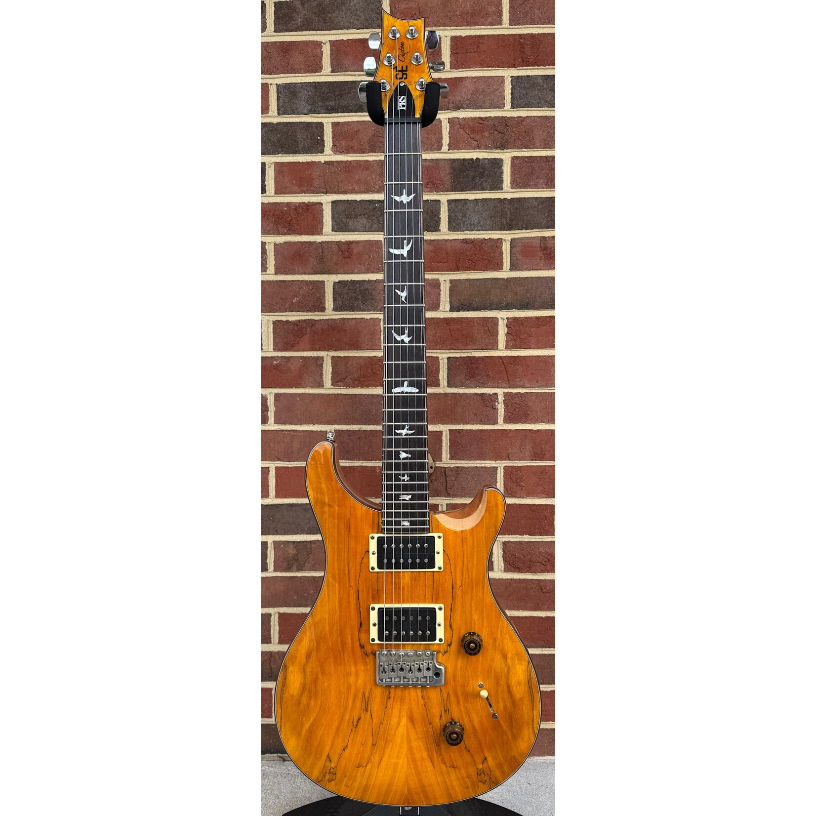 Paul Reed Smith Paul Reed Smith SE Sweetwater Exclusive, Spalted Maple Top, Tortoise Shell Binding w/ Purfling, USA Pickups, Gig Bag (USED/CONSIGNMENT)