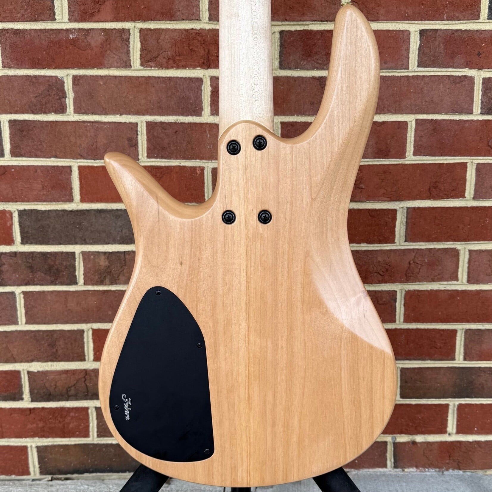 Fodera Fodera Monarch 4 Standard Special, Sweetwater Exclusive, Black Limba Top, Alder Body, Maple Neck & Fretboard, Duncan Dual Coil Pickups, Hardshell Case (USED)