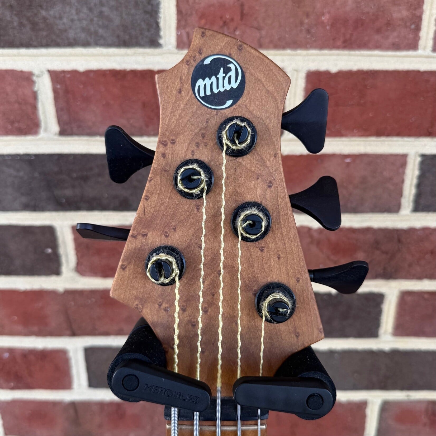 MTD MTD USA 535-24, Maple Burl 10-Top, Roasted Alder Body, Maple Neck, Roasted Birdseye Maple Fretboard & Headstock, MTD Deluxe Bag