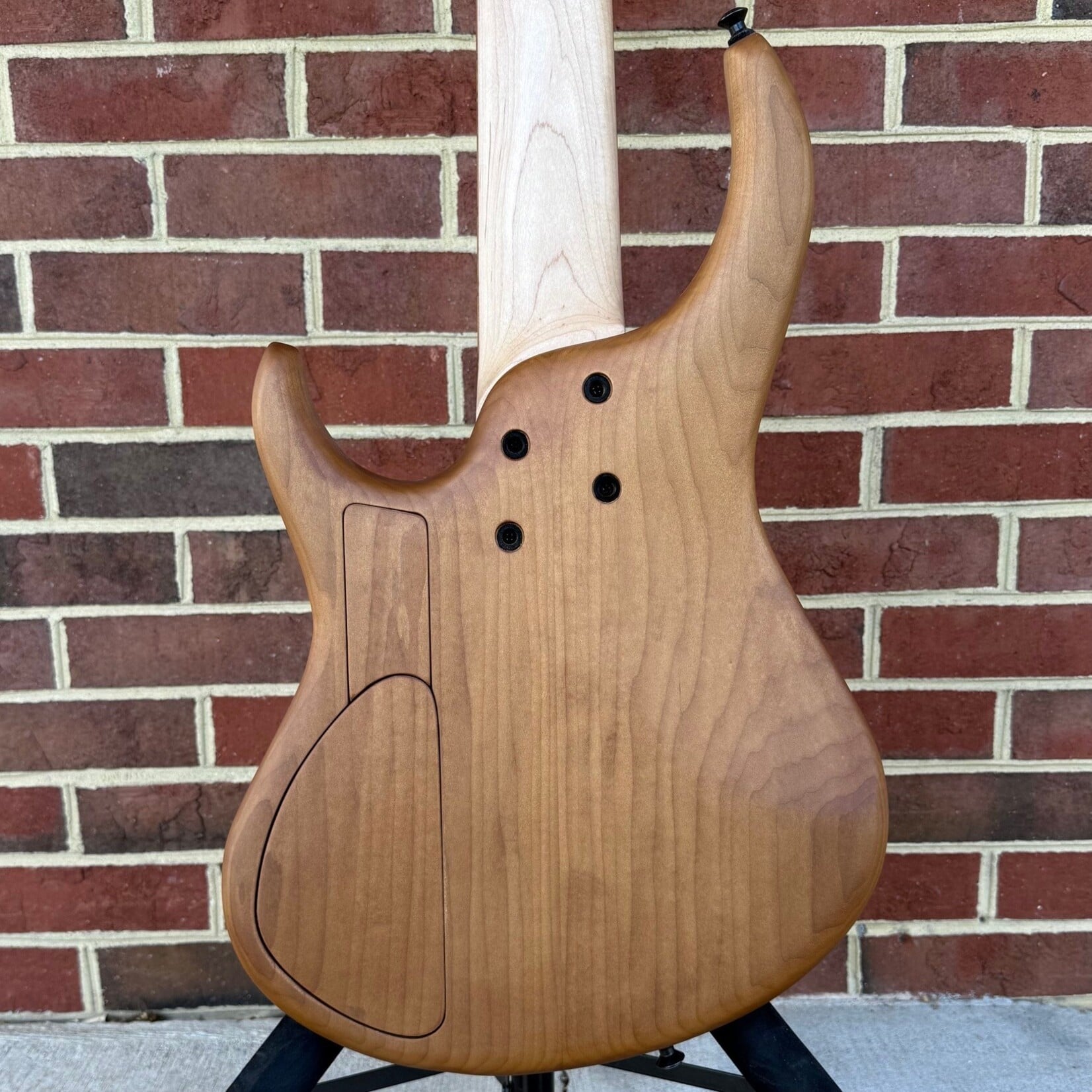 MTD MTD USA 535-24, Maple Burl 10-Top, Roasted Alder Body, Maple Neck, Roasted Birdseye Maple Fretboard & Headstock, MTD Deluxe Bag