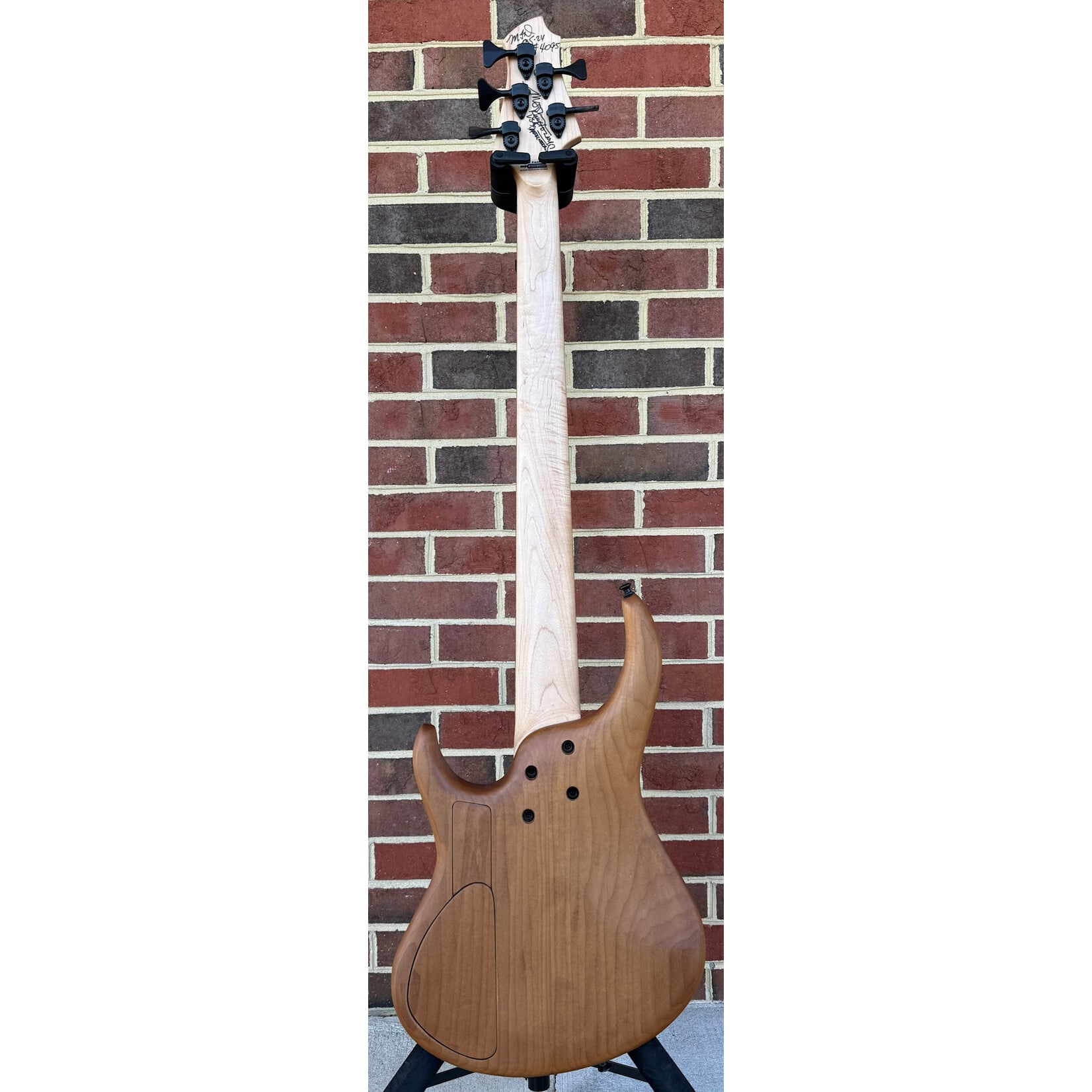 MTD MTD USA 535-24, Maple Burl 10-Top, Roasted Alder Body, Maple Neck, Roasted Birdseye Maple Fretboard & Headstock, MTD Deluxe Bag