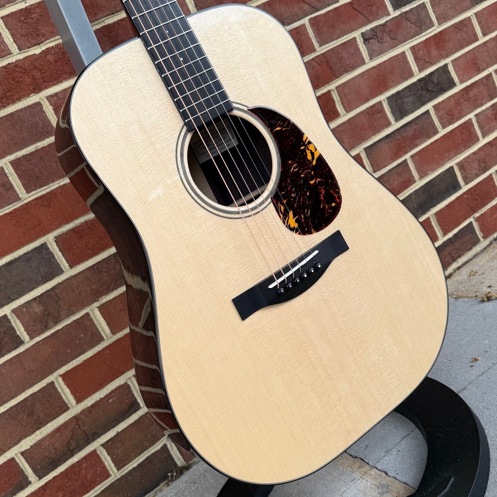 Santa Cruz Guitar Co. Santa Cruz Custom D/PW, Sitka Spruce Top, East Indian Rosewood Back & Sides, Adirondack Bracing w/ Hot Hide Glue, Ebony Fretboard & Bridge, Hardshell Case