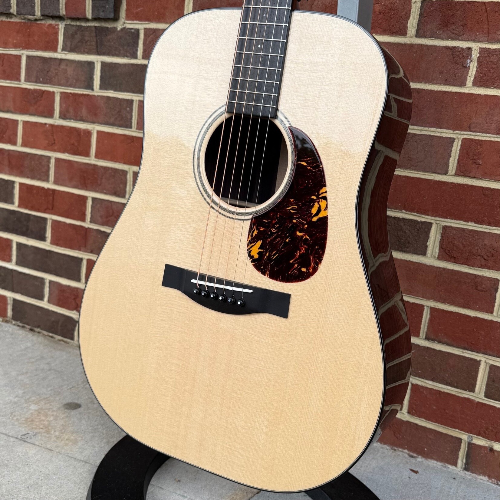 Santa Cruz Guitar Co. Santa Cruz Custom D/PW, Sitka Spruce Top, East Indian Rosewood Back & Sides, Adirondack Bracing w/ Hot Hide Glue, Ebony Fretboard & Bridge, Hardshell Case