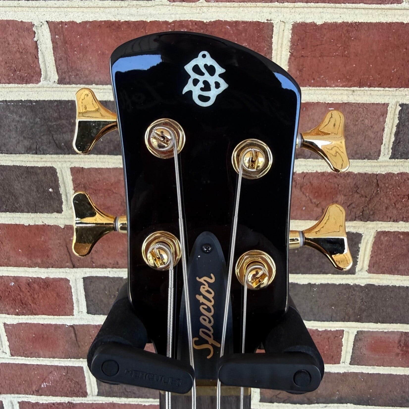 Spector Spector Icon NS-2 Neck Through, Black and Blue, Aguilar DCB Pickups, Aguilar OBP-2 Preamp, Gig Bag