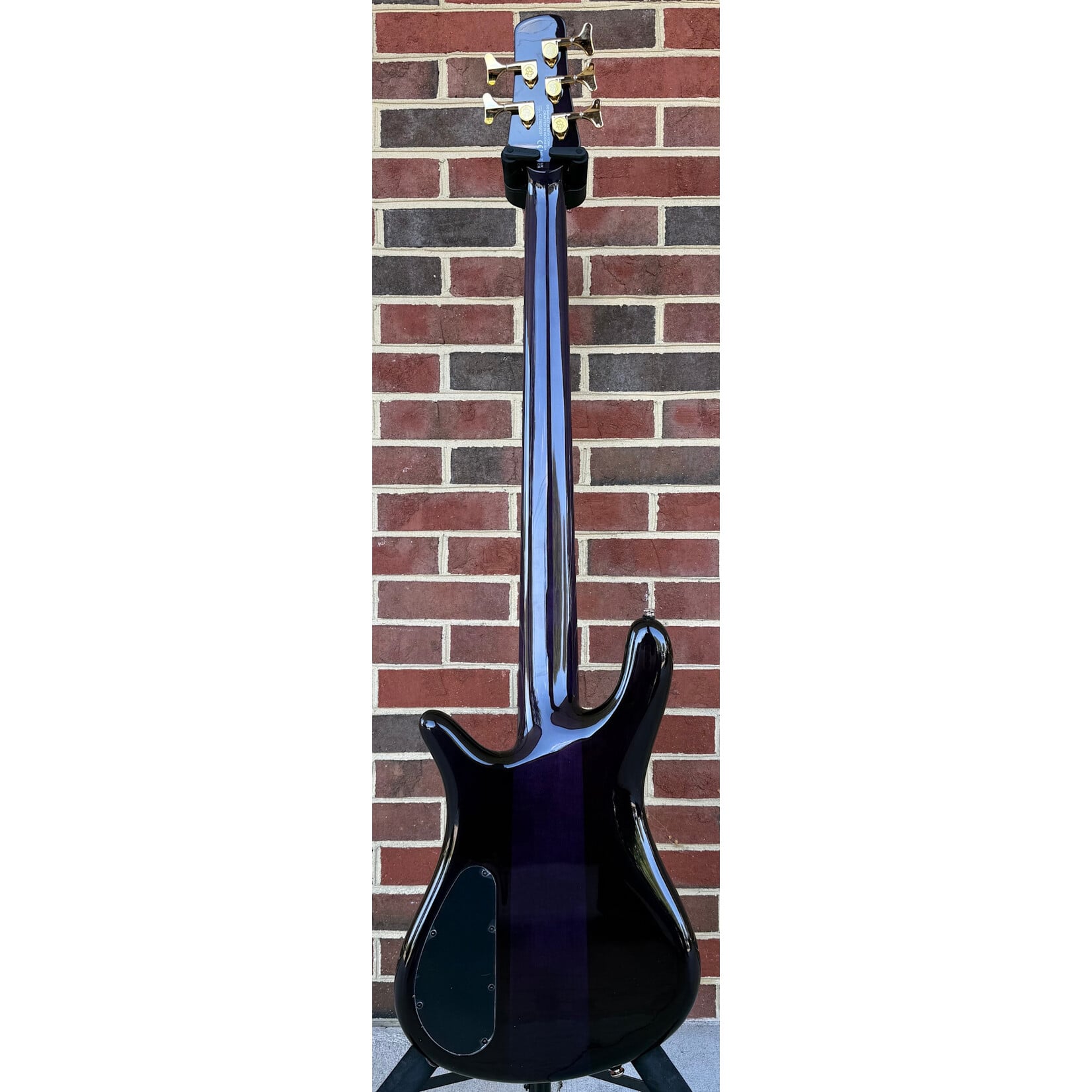Spector Spector Icon NS-5 Neck Through, Purple Cherry, Aguilar DCB Pickups, Aguilar OBP-2 Preamp, Gig Bag