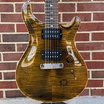 Paul Reed Smith Paul Reed Smith Limited Edition Wood Library Custom 24 Stoptail, Tiger Eye, Flame Maple 10-Top, Black Limba Body, Flame Maple Neck, Ziricote Fretboard, PRS DMO Pickups, Hardshell Case