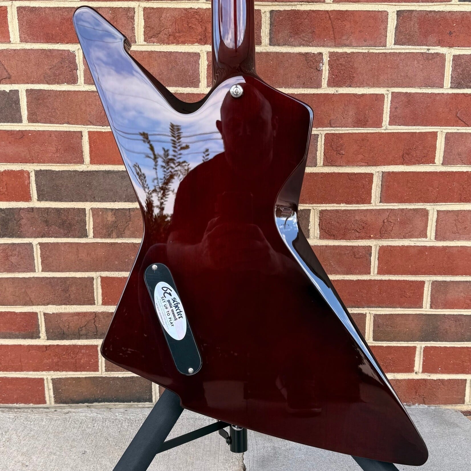 Schecter Guitar Research Schecter E-1 Custom, Vintage Sunburst, Quilted Maple Top, Ebony Fretboard, Locking Tuners, Schecter USA Sunset Strip/Pasadena Pickups