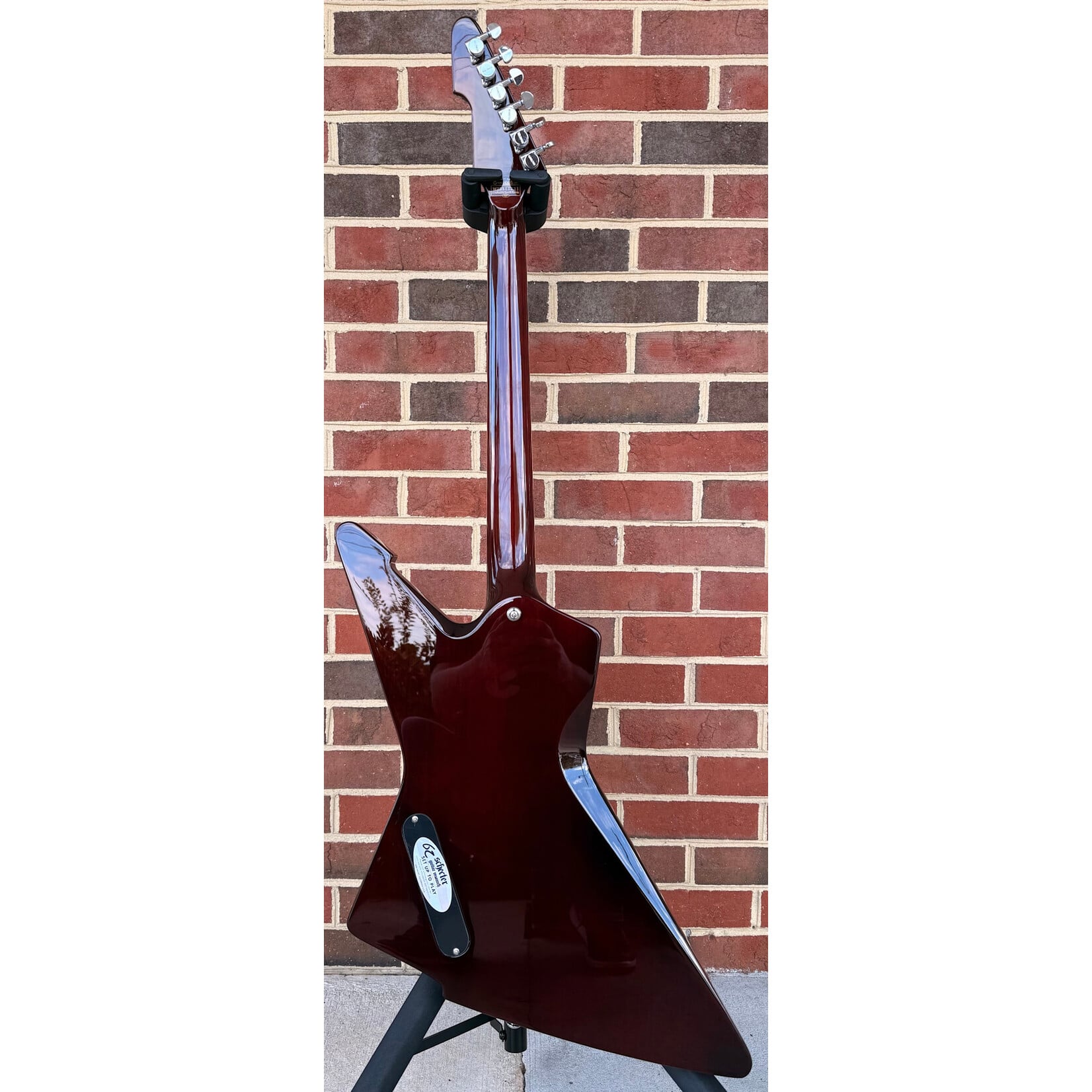 Schecter Guitar Research Schecter E-1 Custom, Vintage Sunburst, Quilted Maple Top, Ebony Fretboard, Locking Tuners, Schecter USA Sunset Strip/Pasadena Pickups