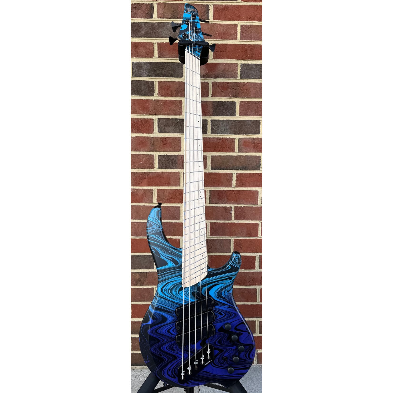 Dingwall Dingwall NG3 5-String, Purple-Blue Fade Swirl, Limited Edition - 1 of 100 Worldwide, Maple Fretboard, Matching Headstock, Dingwall Minimalist Bridge, Dingwall Gig Bag, SN# 21743