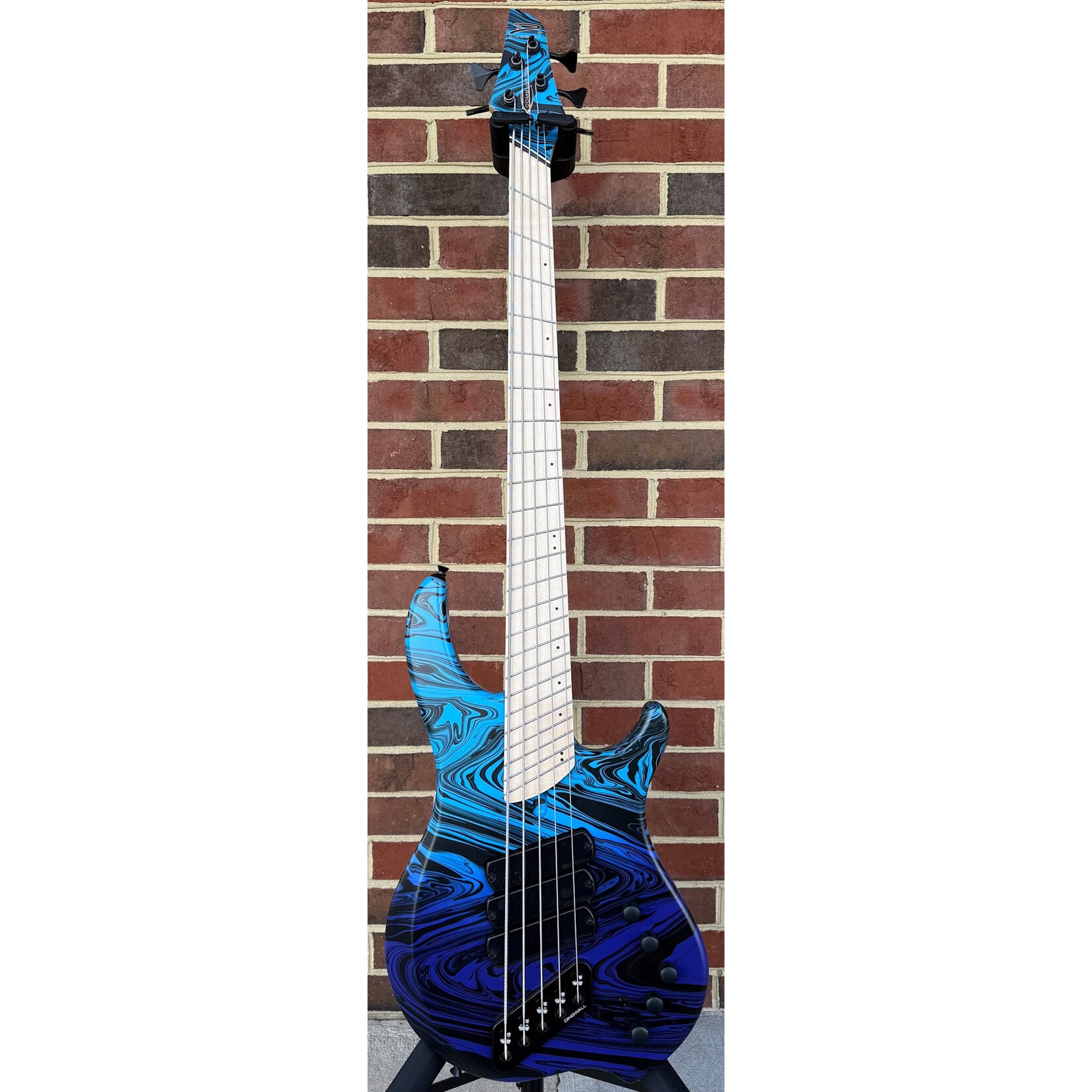 Dingwall Dingwall NG3 5-String, Purple-Blue Fade Swirl, Limited Edition - 1 of 100 Worldwide, Maple Fretboard, Matching Headstock, Dingwall Minimalist Bridge, Dingwall Gig Bag, SN# 21795