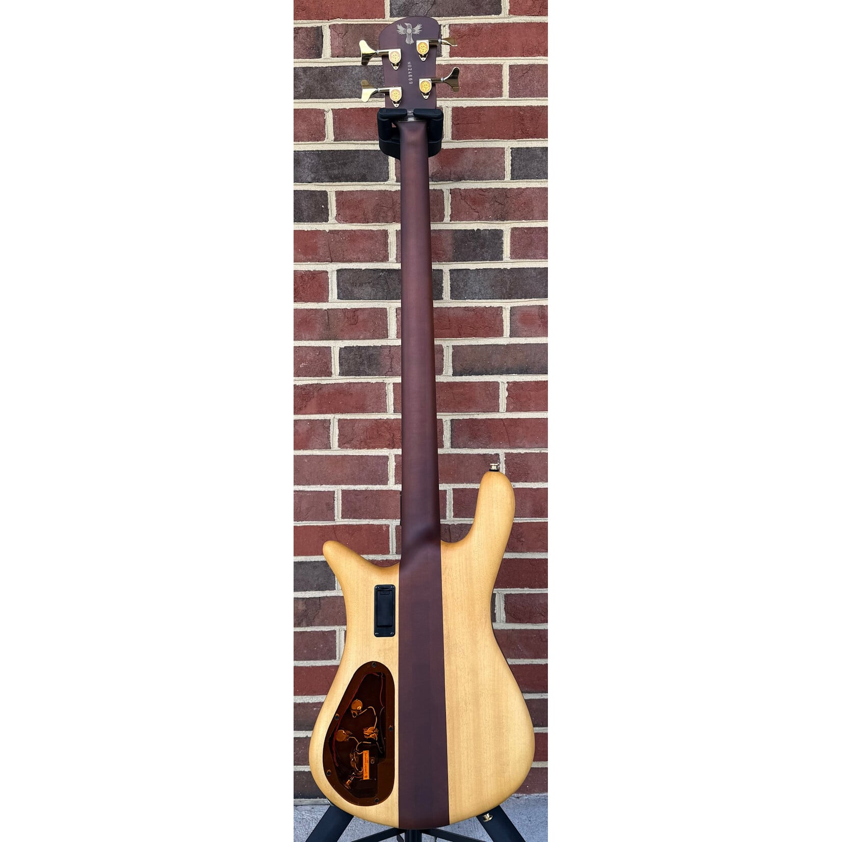 Spector Spector Euro 4 Rex Brown Signature, Flame Maple Top, Empresswood Back, 3pc Maple Neck, Indian Rosewood Fretboard, EMG PX/JX Set, Tone Pump Preamp, Gig Bag