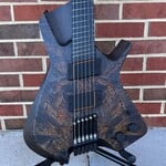Padalka Guitars Padalka Guitars Axion 6-String, Embers Fade, Maple Burl Top, Roasted Poplar Body, 5pc Flame Maple/Wenge Neck, Ebony Fretboard, Pegcity Super Clutch Pickups with Ebony Covers, Hardshell Case