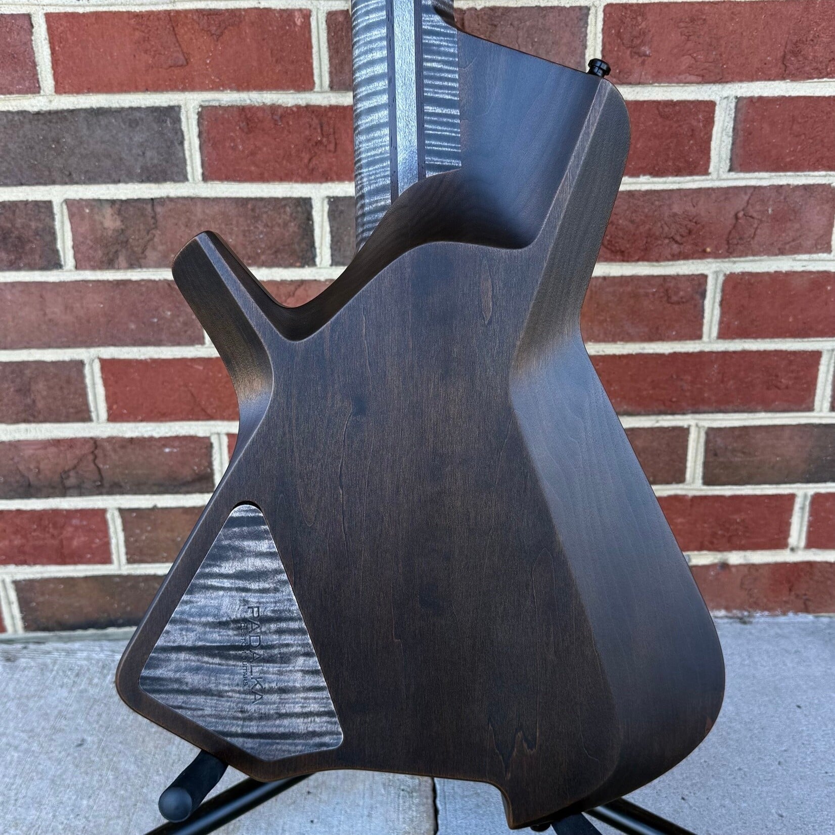 Padalka Guitars Padalka Guitars Axion 6-String, Embers Fade, Maple Burl Top, Roasted Poplar Body, 5pc Flame Maple/Wenge Neck, Ebony Fretboard, Pegcity Super Clutch Pickups with Ebony Covers, Hardshell Case