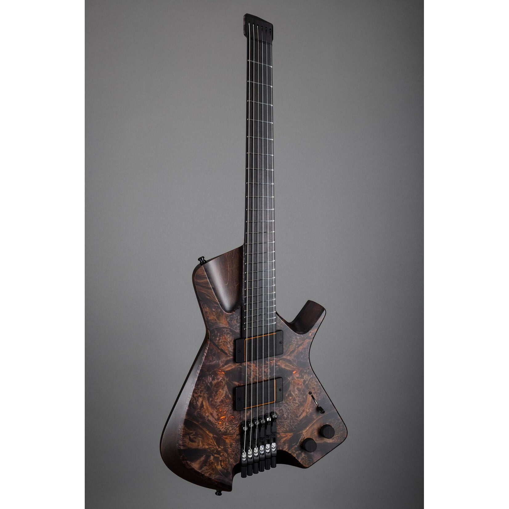 Padalka Guitars Padalka Guitars Axion 6-String, Embers Fade, Maple Burl Top, Roasted Poplar Body, 5pc Flame Maple/Wenge Neck, Ebony Fretboard, Pegcity Super Clutch Pickups with Ebony Covers, Hardshell Case