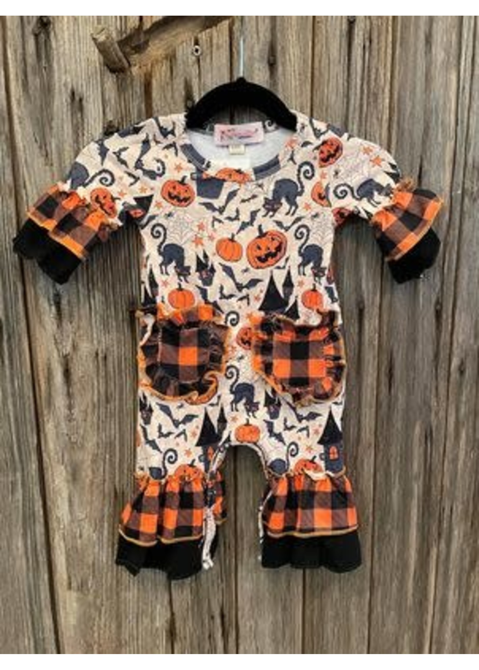 Vintage Halloween Romper