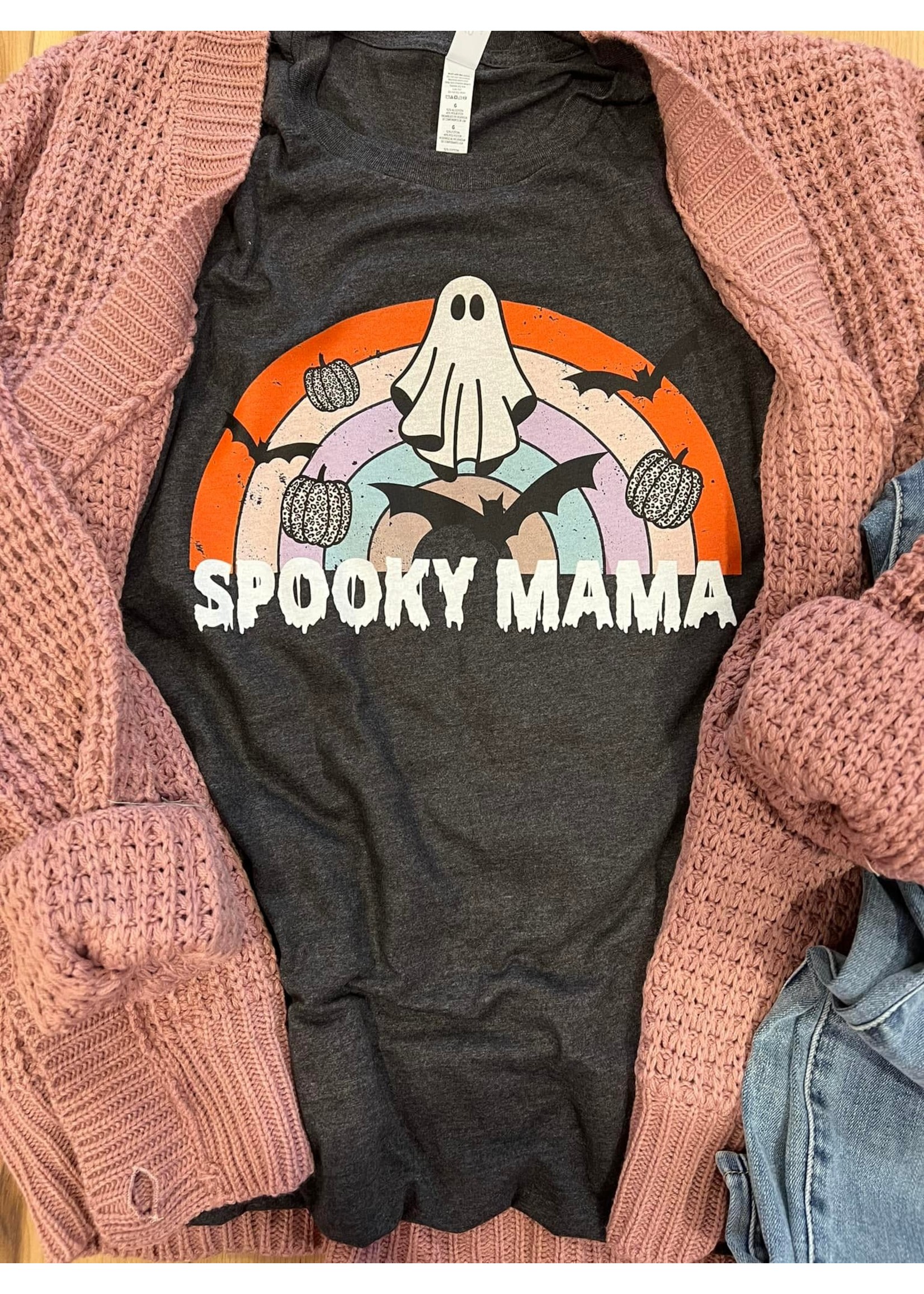 Spooky Mama Rainbow Tee