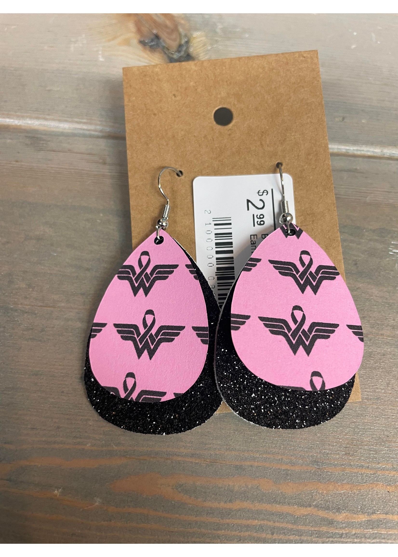 BC Wonder Woman Dangle Earrings