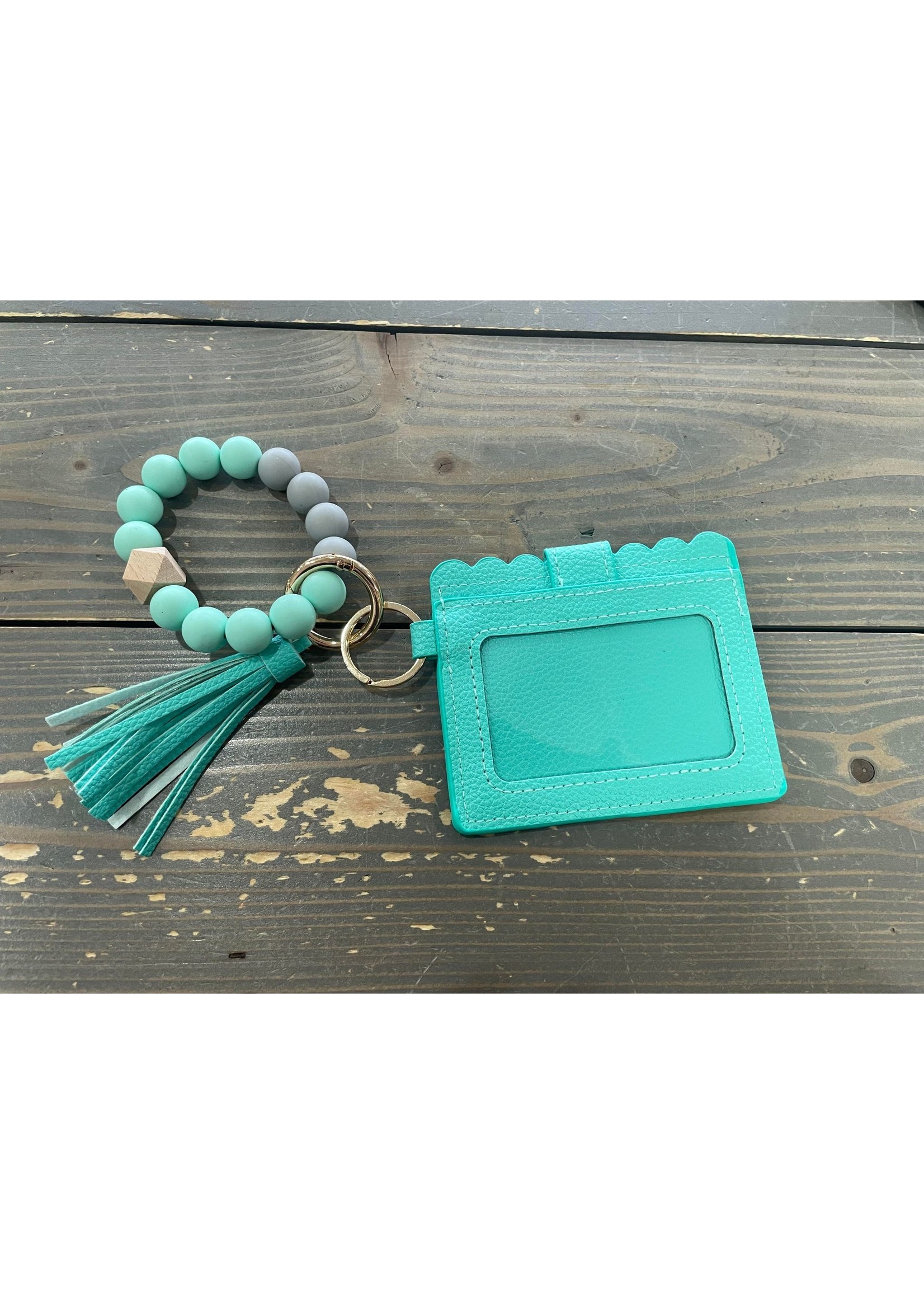 ID Wallet with Silicone Stretch Bangle