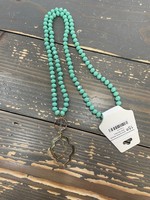 Miranda Boho Beaded Glass Necklace