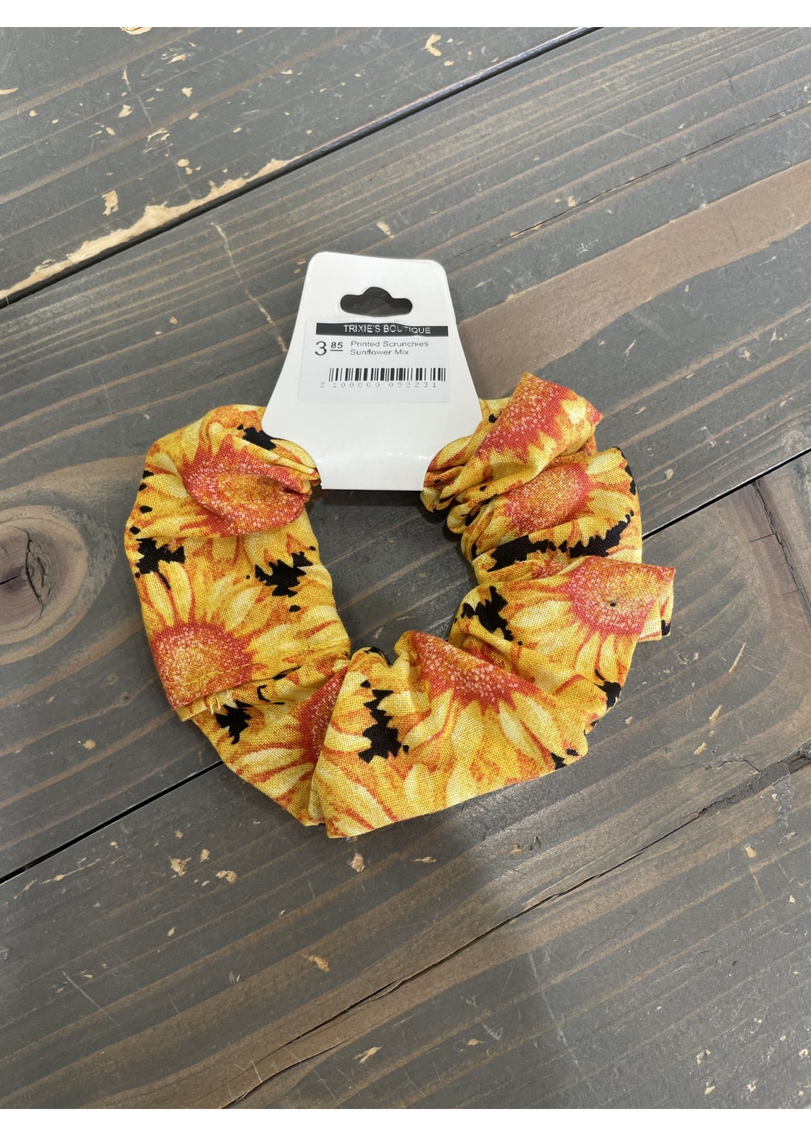 Printed Scrunchies