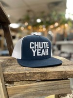 Dale Brisby Chute Yeah Navy & White Meshback