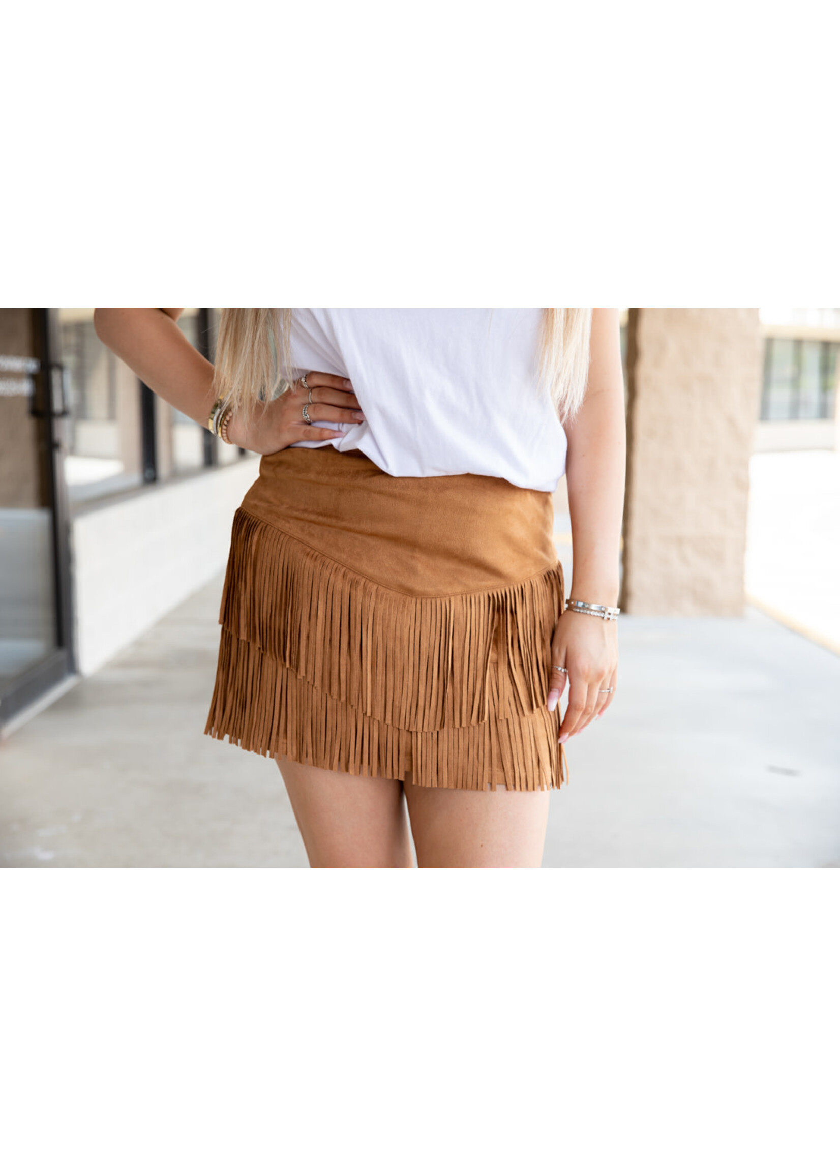 Fort Worh Fringe Skirt