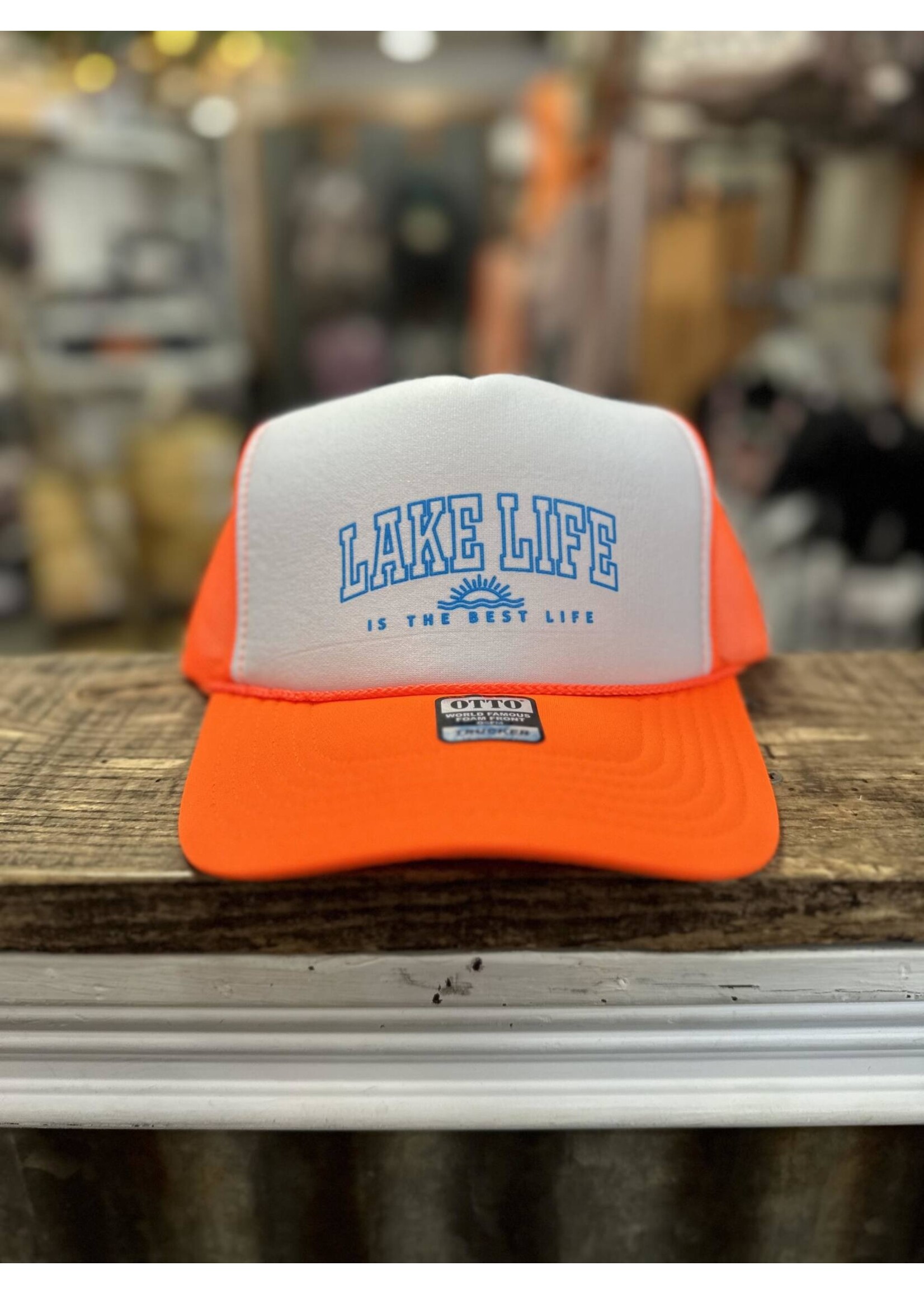 Neon Lake Trucker Hat