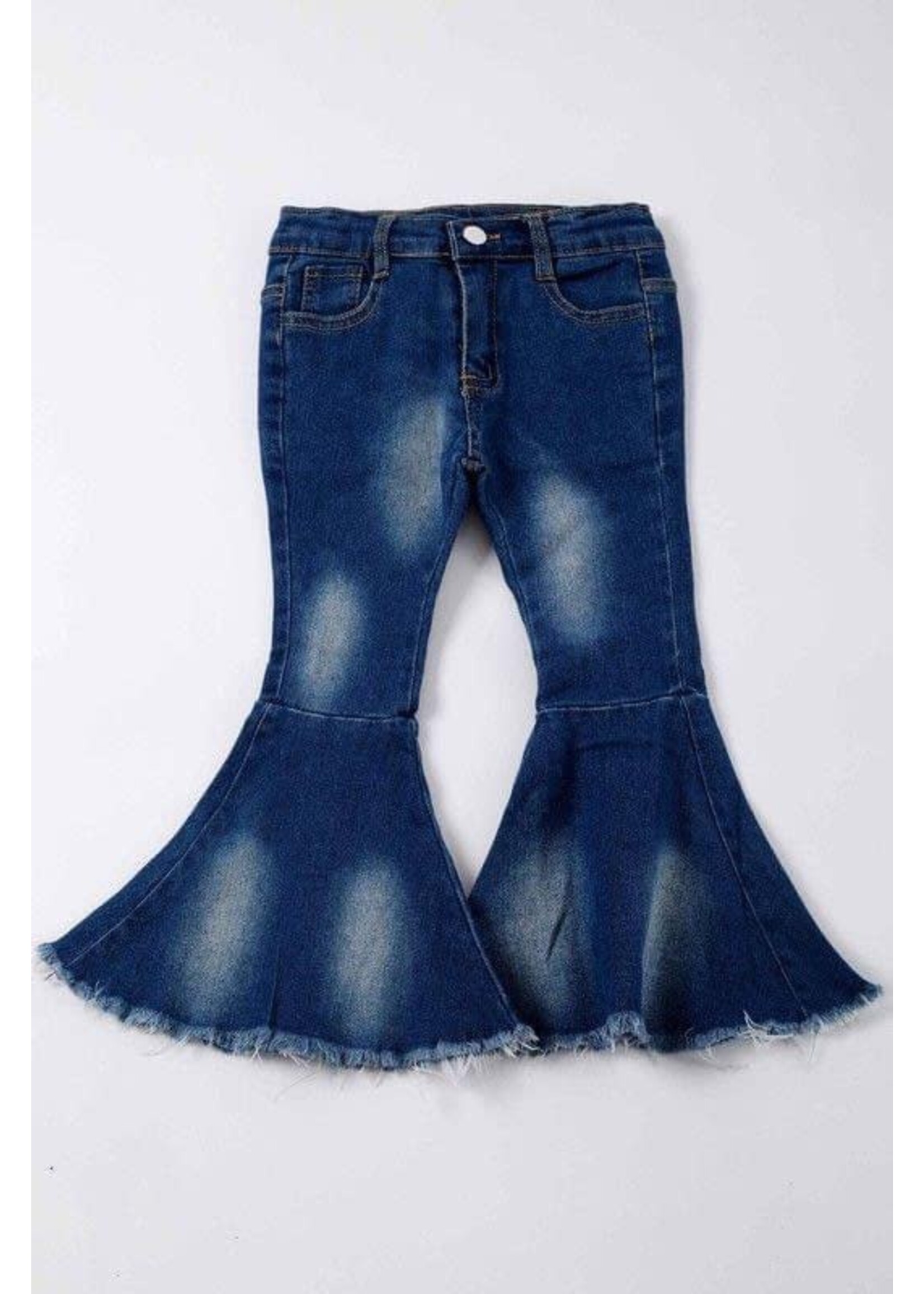 Dk Wash Denim Girls Bell Bottom Jeans
