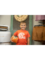 Orange Hustle Kid Tshirt