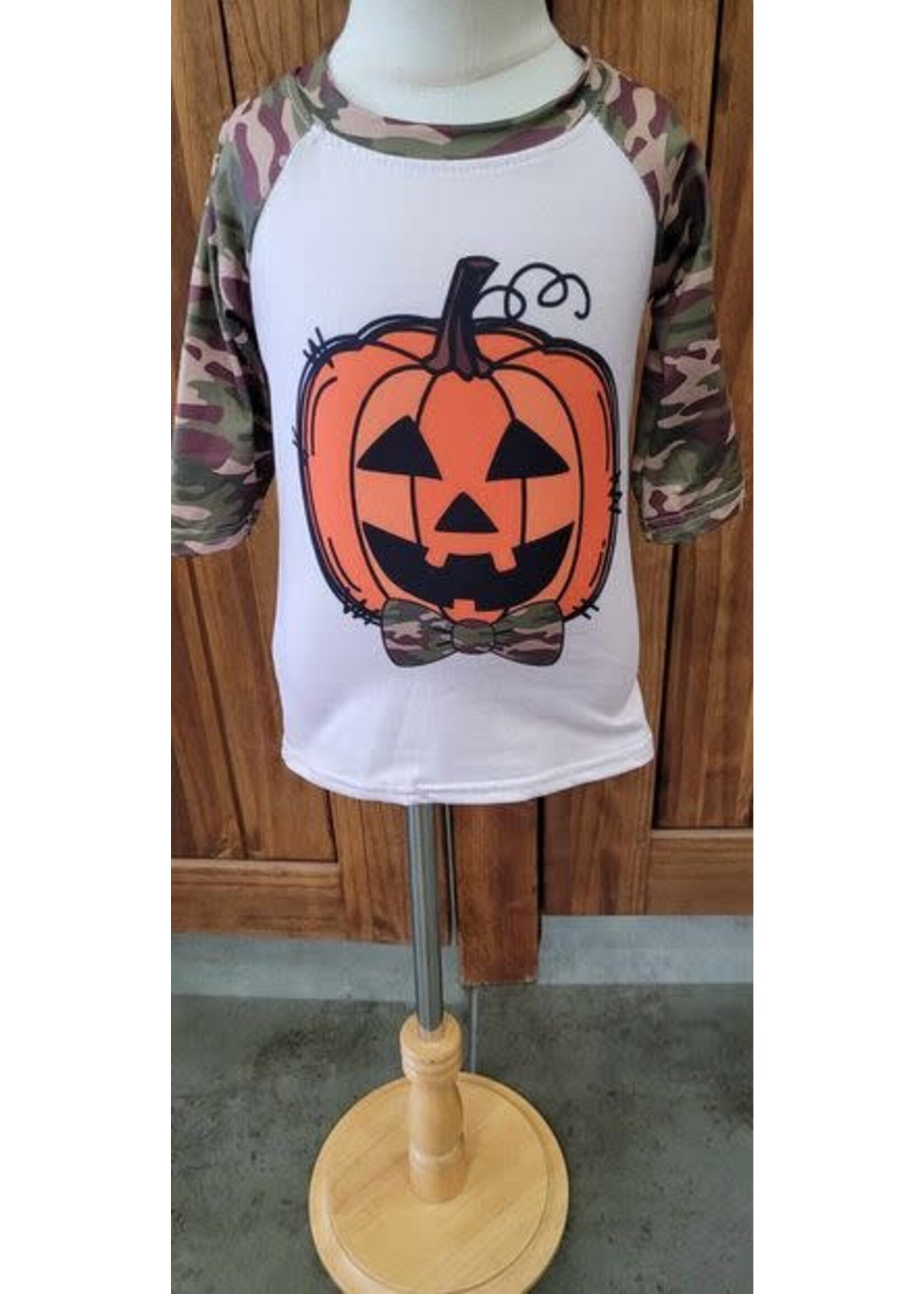 Clover Cottage Camo Jack O Raglan