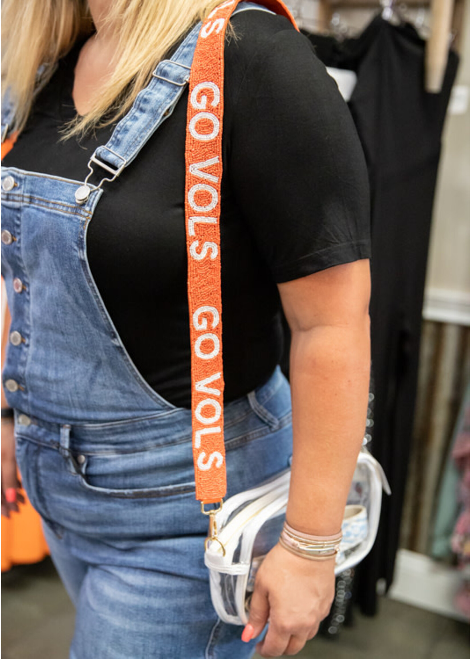 Tennessee Beaded Purse Straps