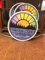 Norris Lake Circle Sticker