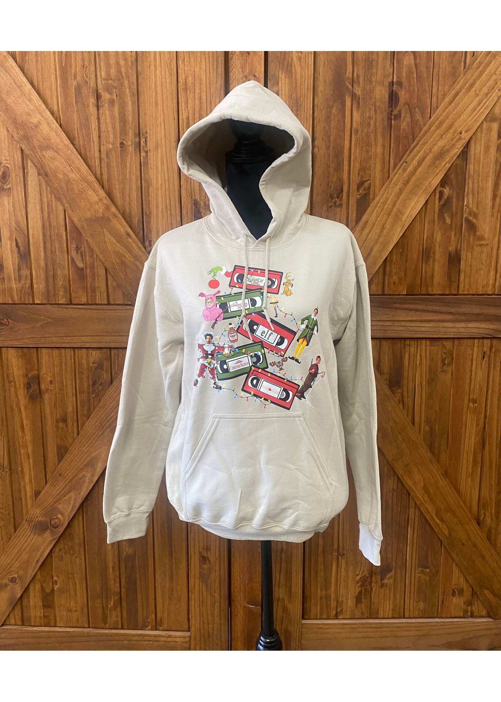 Christmas Tape Hoodie