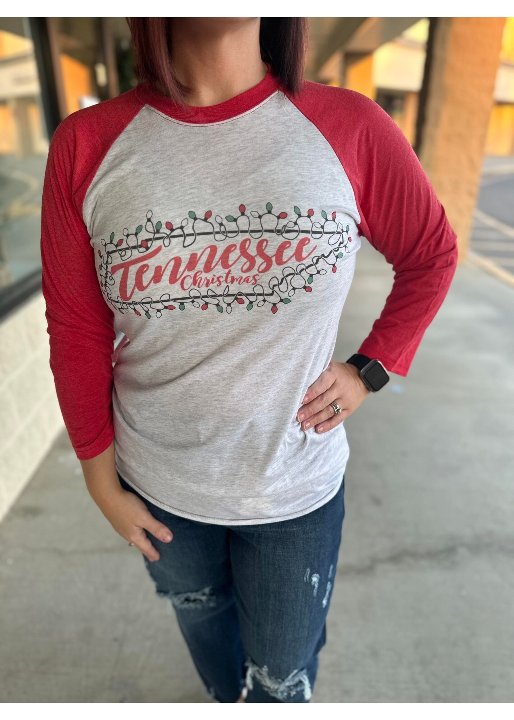 TN Christmas Lights 3/4 Shirt